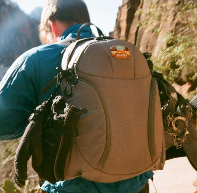 Zion Backpack and Mighty Five on Film Book