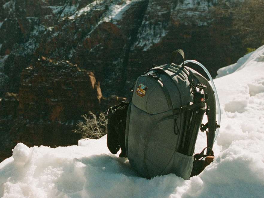 Zion Backpack and Mighty Five on Film Book